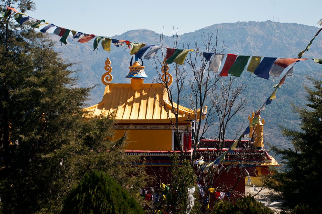 Молитвенные флаги в Менри