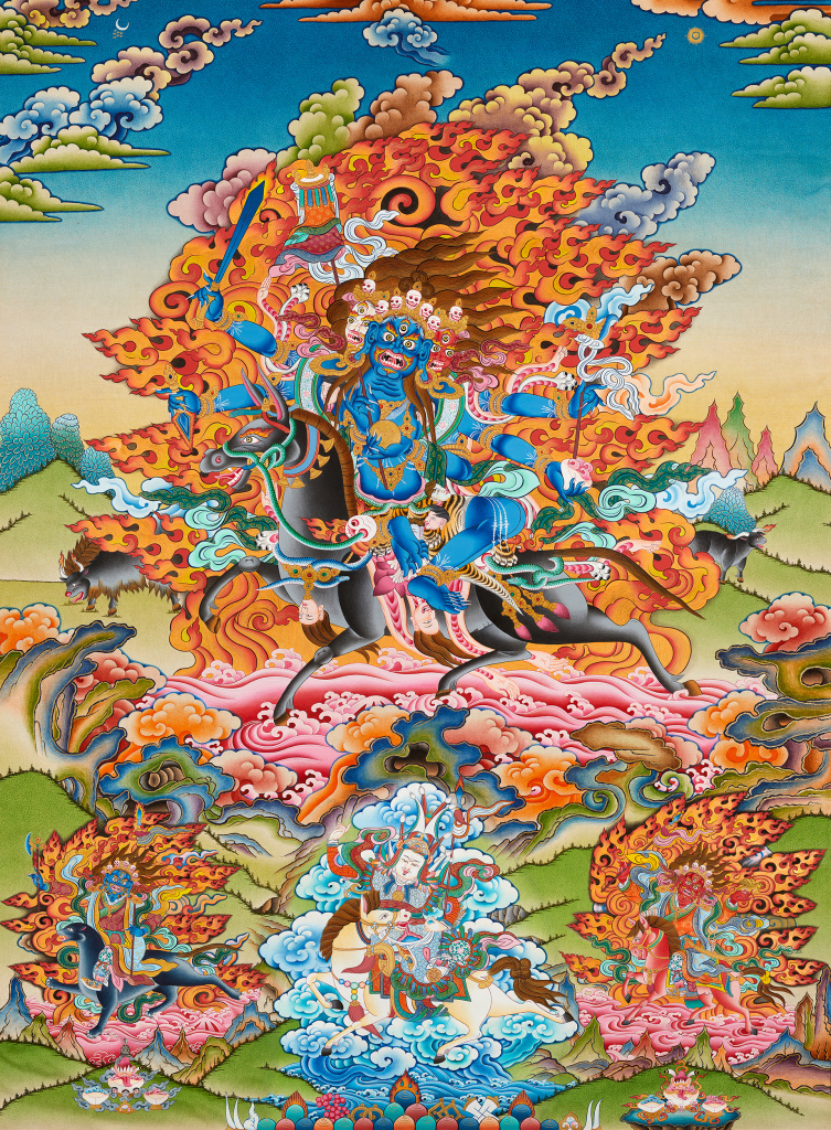 Сипе Гьялмо божество Бон