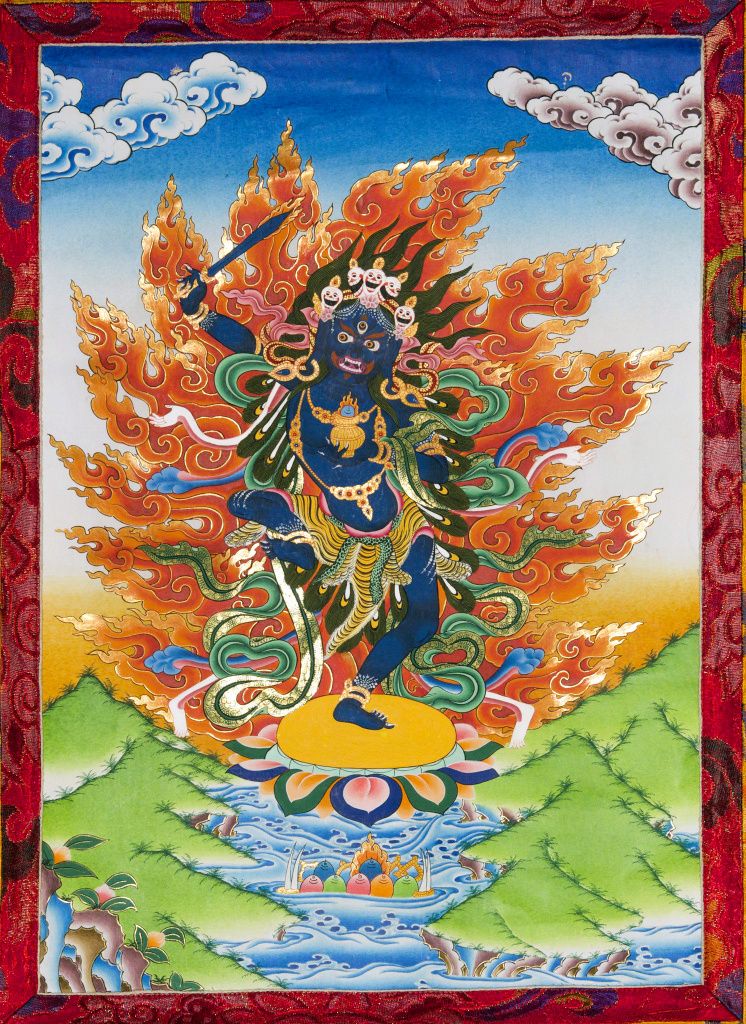 Йеше Валмо божество Бон