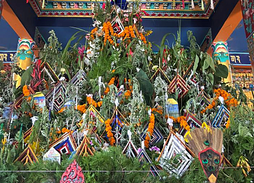 Летний ритуал в монастыре Менри: Великий Тайный Ритуал Дё Бескрайнего Неба