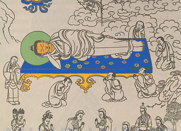 Годовщина двенадцатого деяния Будды: демонстрация истины о непостоянстве